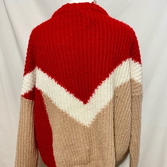 NWT ASOS Geometric Colorful Sweater - Picture 3 of 7